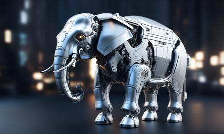XL Special effects mech art style