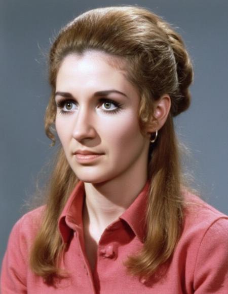 Caroline John. Third Doctor Who companion. Played Liz Shaw.