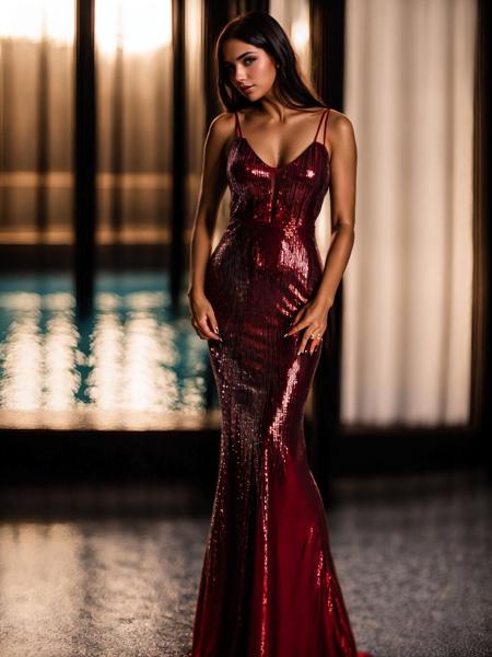 Secular Evening Dress