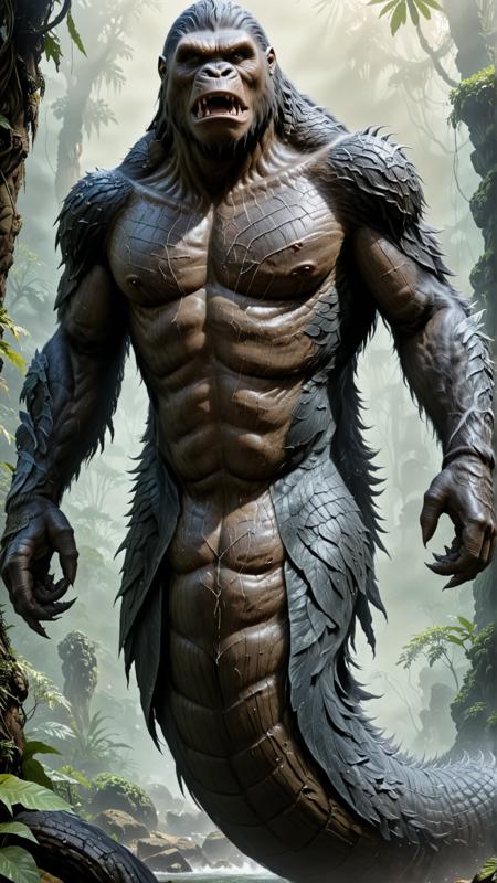 ? Naga - Creature Concept - SDXL - Turn anyone into a snake creature ?