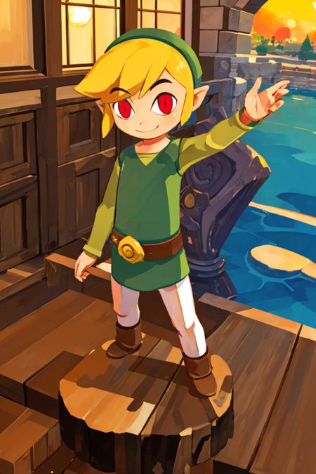 Santa Link! Toon Link - Multiple Outfits (The Legend Of Zelda: Wind Waker) [Pony & SD1.5]
