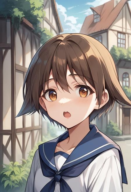 Miyafuji Yoshika 宮藤芳佳 PONY - Strike Witches ストライクウィッチーズ