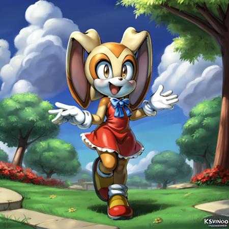 Cream The Rabbit