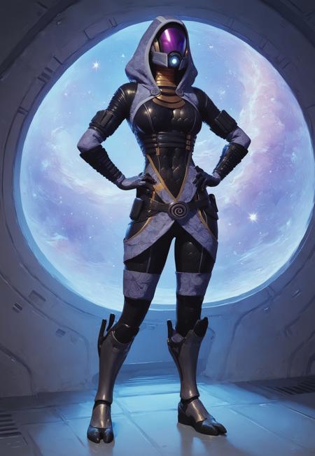 Tali'zorah - (Mass Effect) - Character LoRA - [Pony]