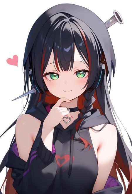 [PonyXL] Mika Melatika/ミカ・メラティカ/米卡·幽魂-彩虹社/Nijisanji/にじさんじ Vtuber版本v1.0 (ID: 676330)