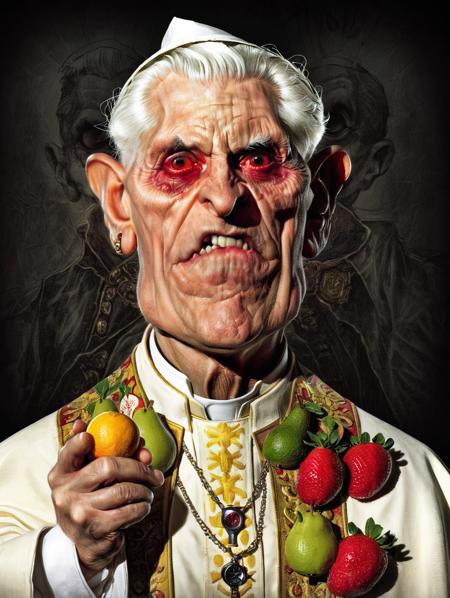 Krueger Caricature art style XL v1.0