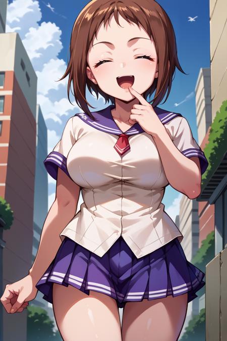 Ui Wakana/若菜 羽衣 (Okusama ga Seito Kaichou!) SDXL LoRA [Pony Diffusion]