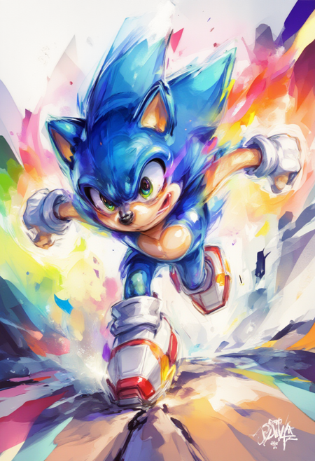 WATERCOLOR (FLUX)版本V1 (ID: 940271)