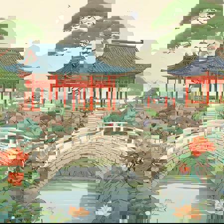 （SDXL）chinese style illustration -- 国风插画
