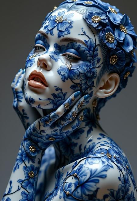 Ceramics style Flux by Lâm Panda
