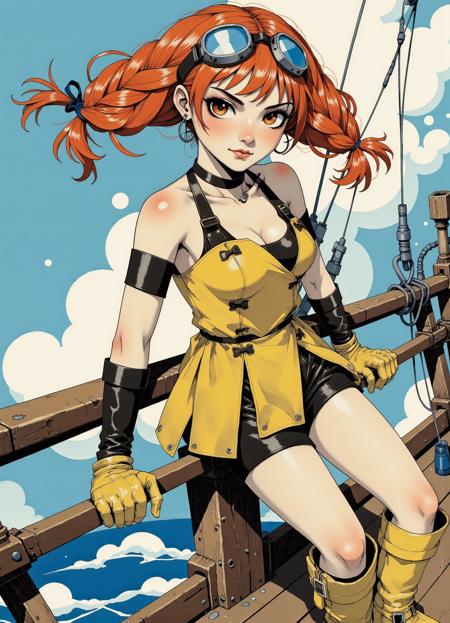 Skies of Arcadia: Aika (FLUX)