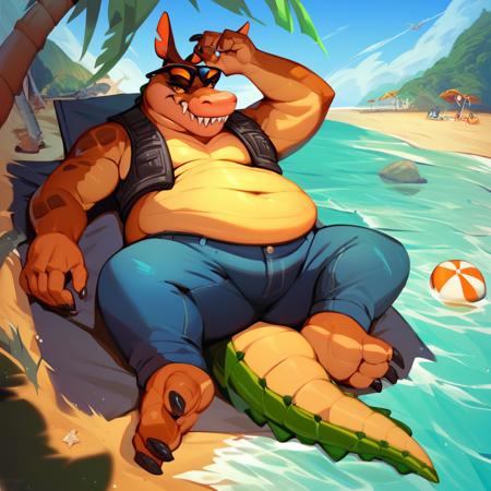 Dingodile (Crash Bandicoot) PonyXL