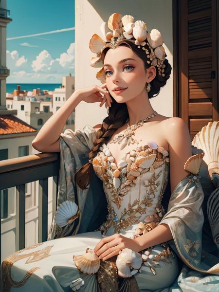 Sandy Toes and Seashell Smiles - Gown 8