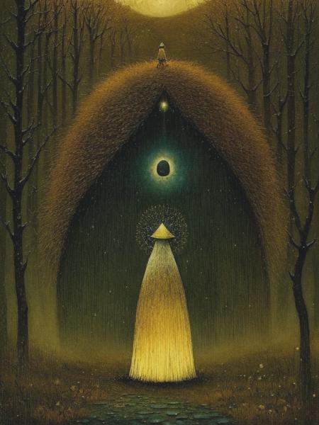 John Albert Bauer Style