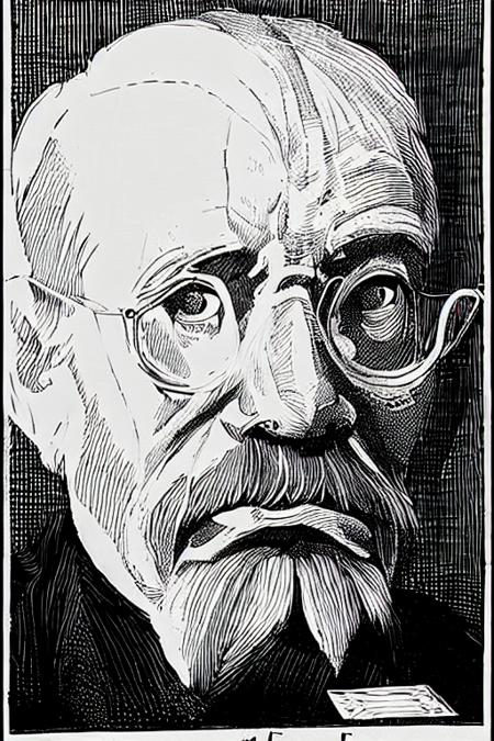 Art style Franklin Booth