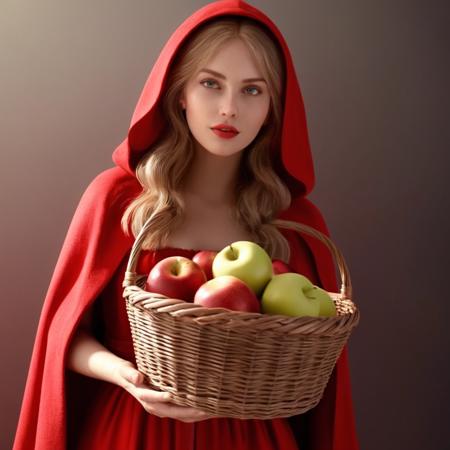 Little Red Riding Hood XL + SD1.5 + F1D版本Little Red xl v1 (ID: 220518)