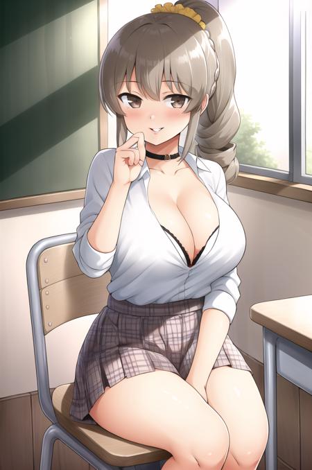 Uso-Bitch Senpai - Mizobuchi Chinana [3 Outfits]