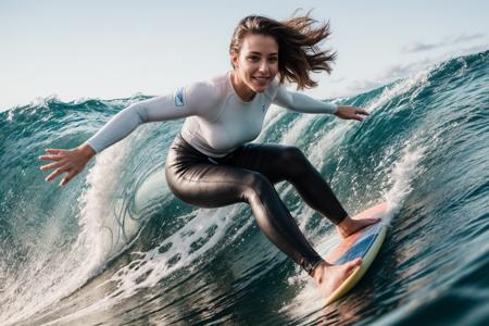 OpenPose, surfing