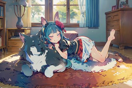 Genjitsu no Yohane: Sunshine in the Mirror - endcard art style