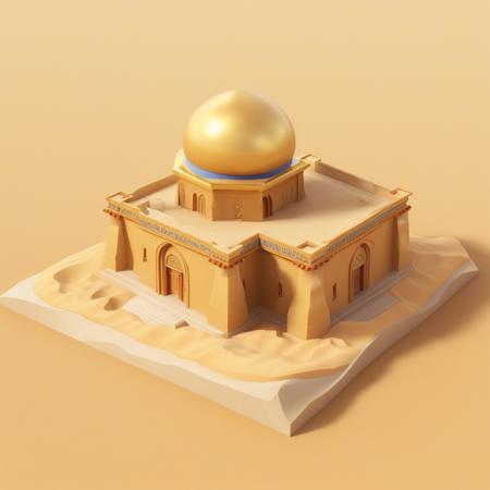 Desert Buildings (Isometric) [SDXL & SD1.5]