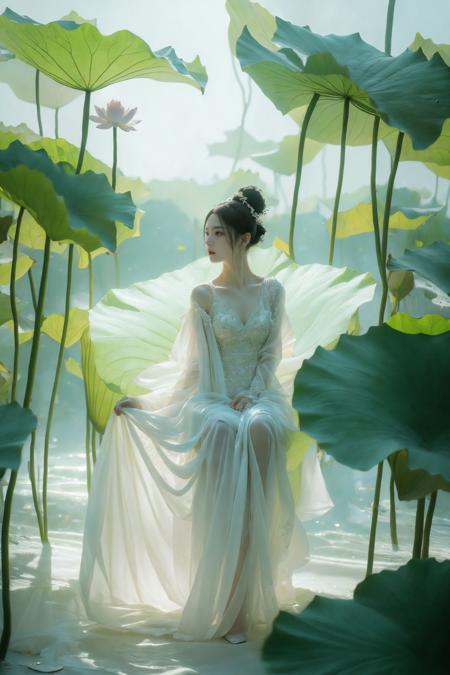 绪儿-荷叶 xuer Lotus leaf版本v1.0 (ID: 328514)