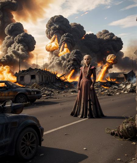 Emilia Clarke as Daenerys Targaryen - LORA  - FLUX and PONY ?