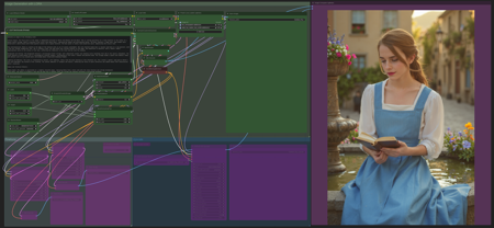 Flux LoRA Workflow with Finetune/Upscale