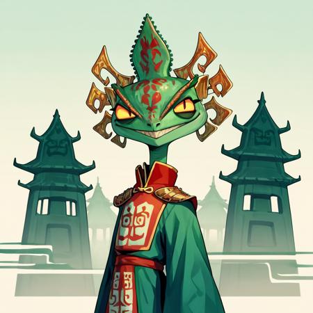 Kung Fu Panda - Chameleon (The Evil One)