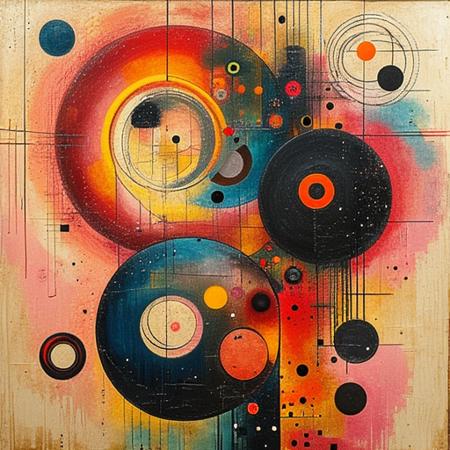 style of Wassily Kandinsky [FLUX] 287