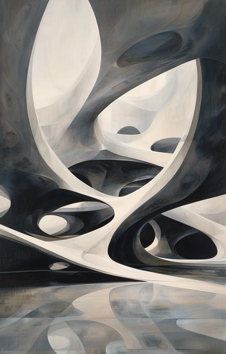 designed by Zaha Hadid [SDXL] 307