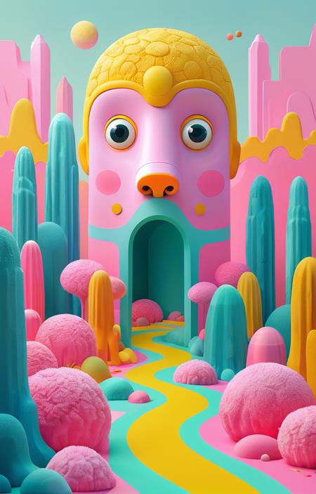 style of Julian Glander [SDXL] 371