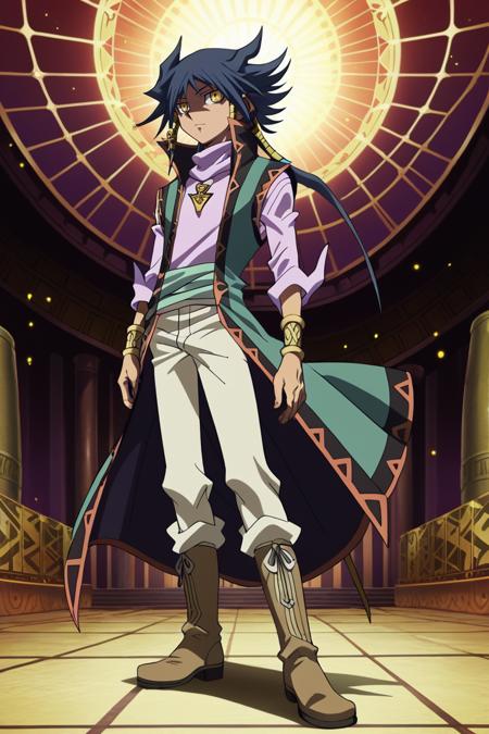 Aigami (藍神) / Diva (ディーヴァ) - Yu-Gi-Oh! The Dark Side of Dimensions (遊☆戯☆王 THE DARK SIDE OF DIMENSIONS) - (Pony)