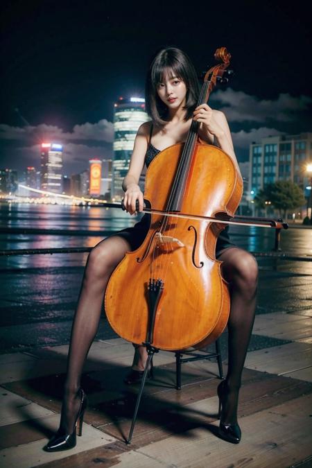 Modern Instrument Collection [SD1.5 & Pony]版本cello (ID: 423565)