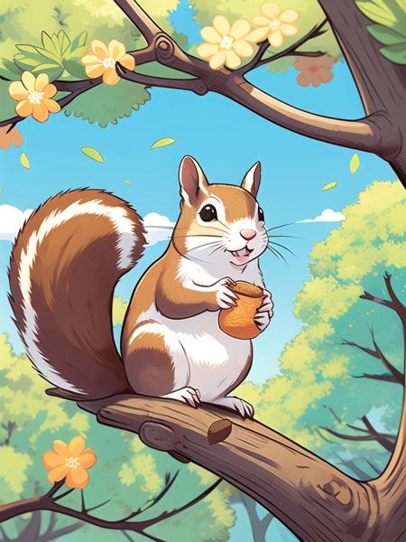 【Children's Illustration】 Cute Style Cartoon Illustration