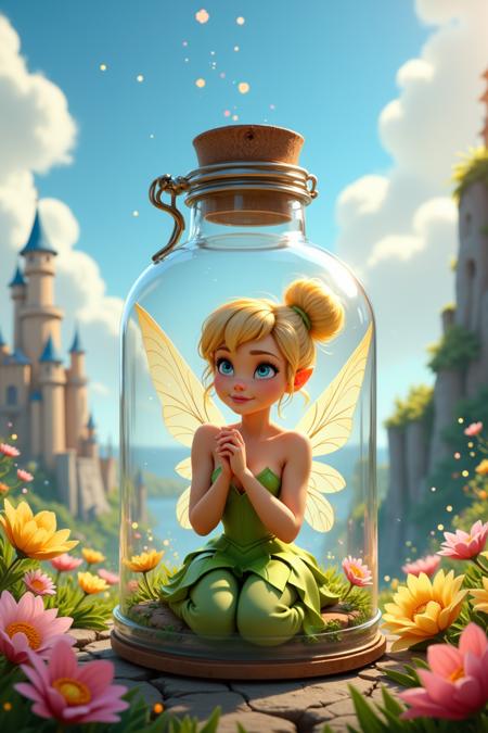 Tinker bell (Peter Pan) Disney - FLUX | SD 1.5 | XL PONY | Illustrious XL - by YeiyeiArt