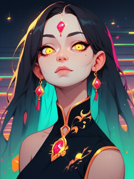 Vibrant Vaporwave Style - PonyXL