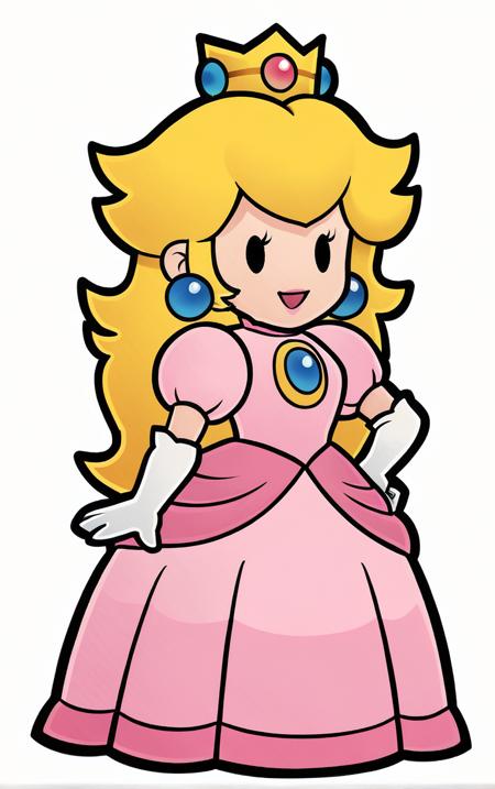 Paper Princess Peach | Heroes | 2 Attires