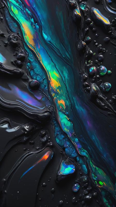 IOS_Iridescent opal style