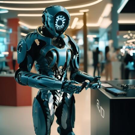 Lost in Space Robot - SDXL