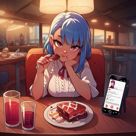[PonyXL] POV Dating | POV Across Table (Concept LoRA) | ownwaifu