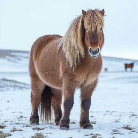 icelandic-horse-winter-coat LoRA Flux