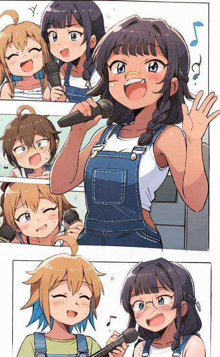 chibi comic style Q版小漫画