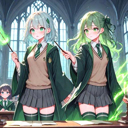 girl like slytherin