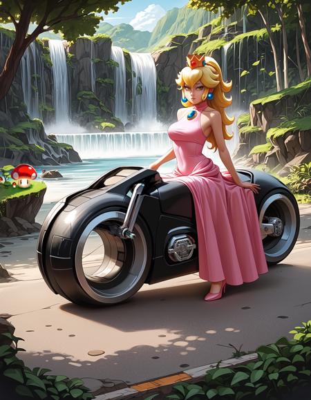 TRON Motorbike [PONY & Flux]