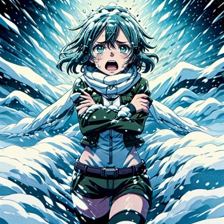 in snow