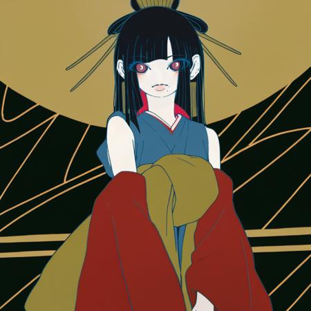 OC girl from tuki.『ひゅるりらぱっぱ』by 十八番茶 mado [Illustrious/NAI, Pony XL] HYURURIRAPAPPA