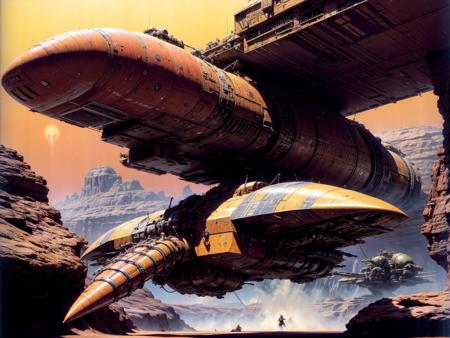 Terran Trade Authority space art style