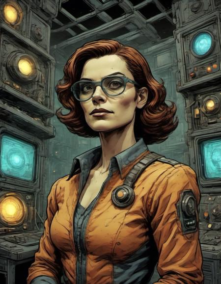 Eldritch Comics (comic book style illustration)