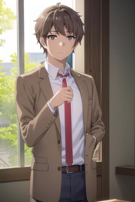 Sakuta Azusagawa (梓川 咲太) - Aobuta: Rascal Does Not Dream of Bunny Girl Senpai (青春ブタ野郎はバニーガール先輩の夢を見ない)