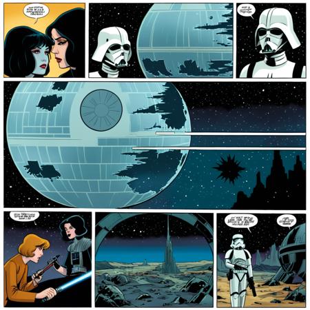 Comic Book Page style XL + F1D
